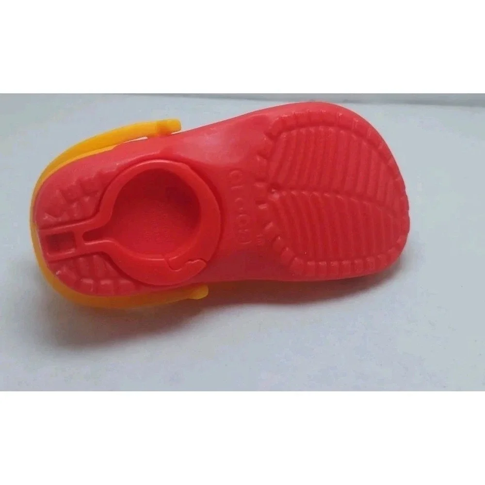 McDonald's Crocs Happy Meal Toys March Madness 2026 # 6 Courtside Yellow Red